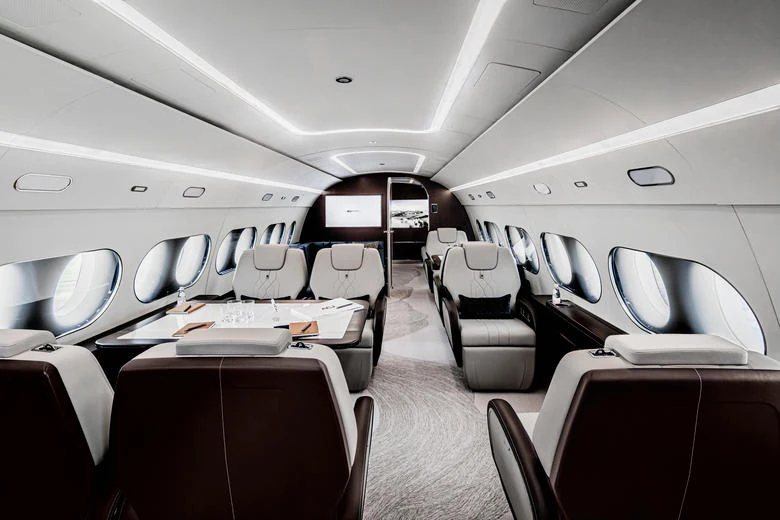 Airbus ACJ TwoTwenty cabin
