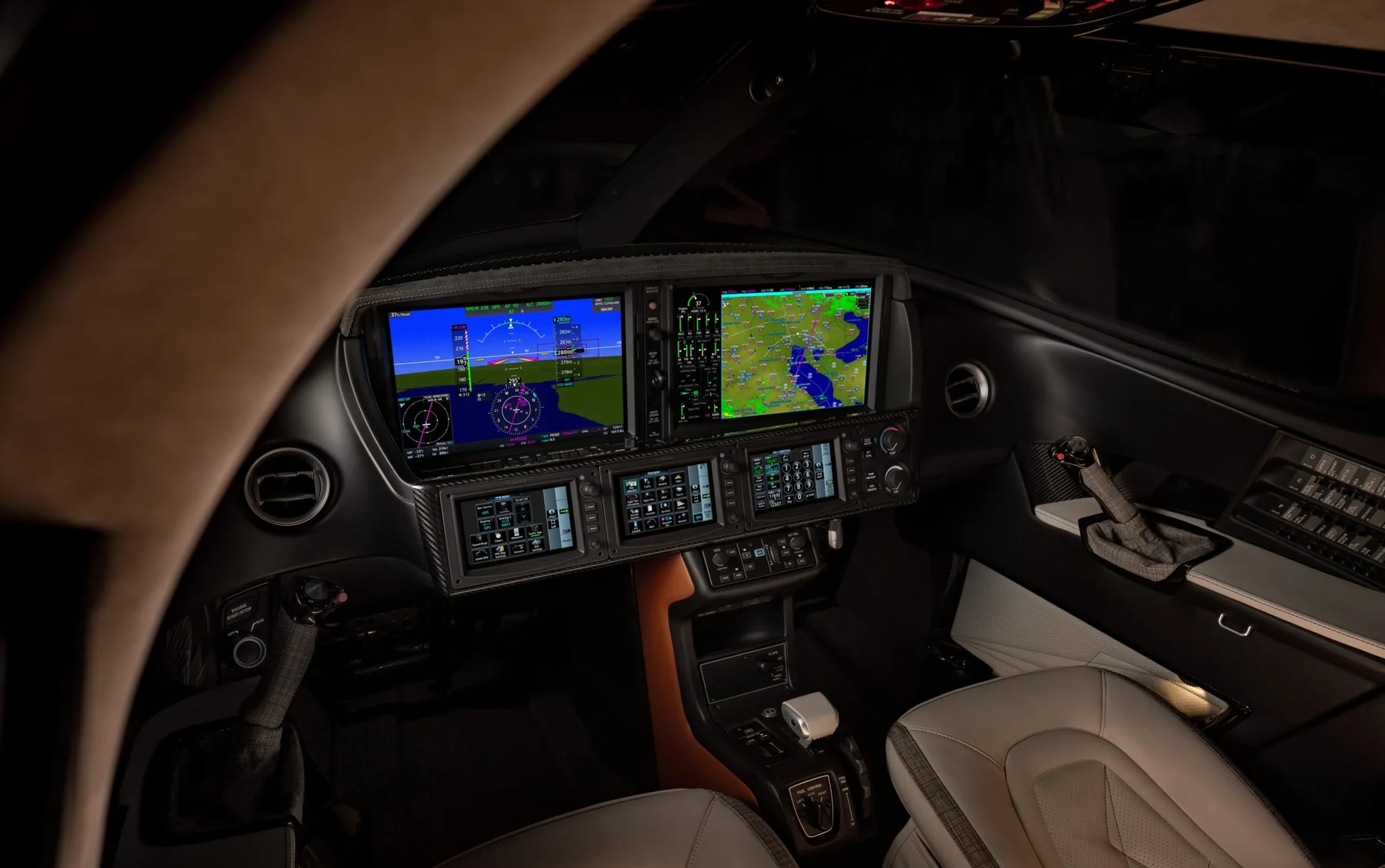 Cirrus Vision Jet cabin