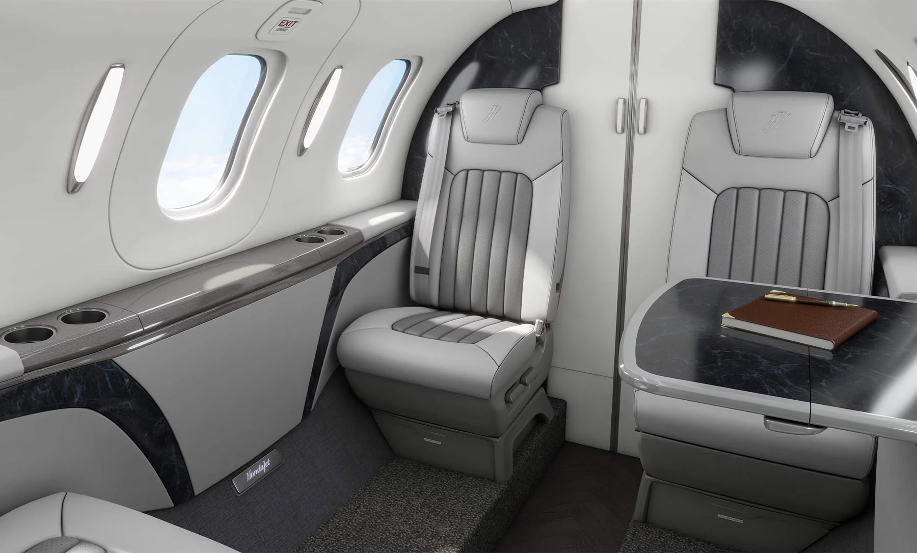 HondaJet HA-420 cabin